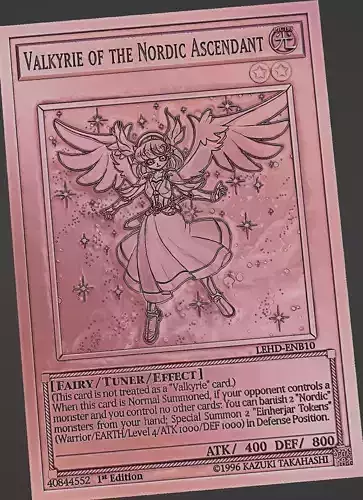 Valkyrie of the Nordic Ascendant - yu-gi-oh