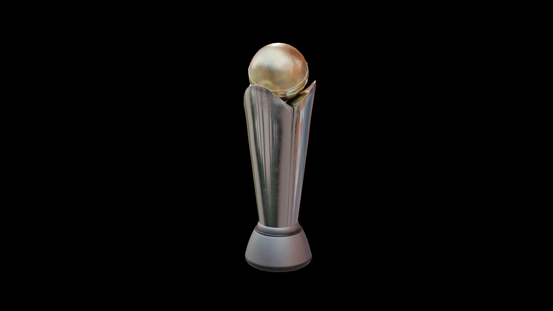 ICC Champions Trophy Low-poly 3D model_6