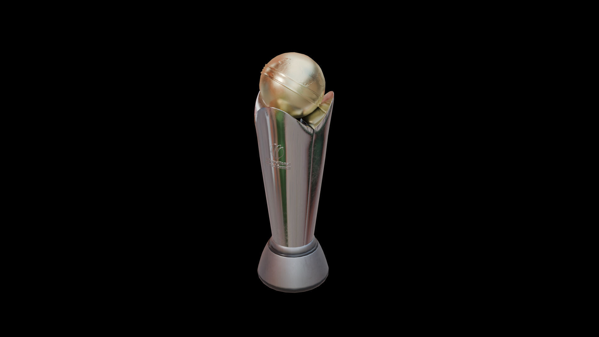 ICC Champions Trophy Low-poly 3D model_4