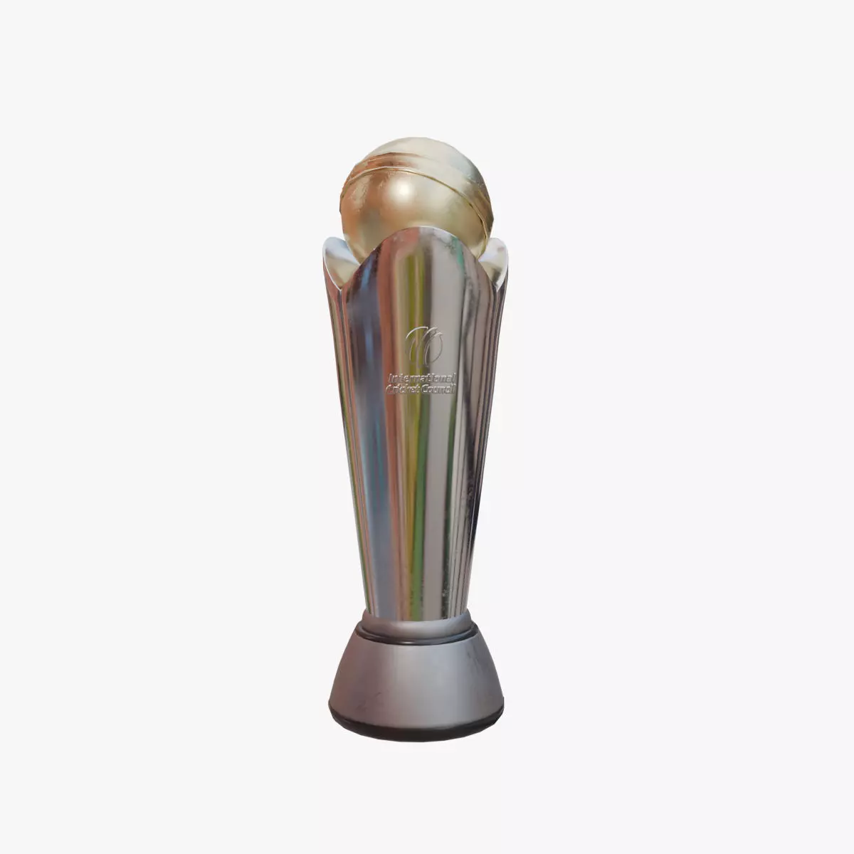 ICC Champions Trophy Low-poly 3D model_0