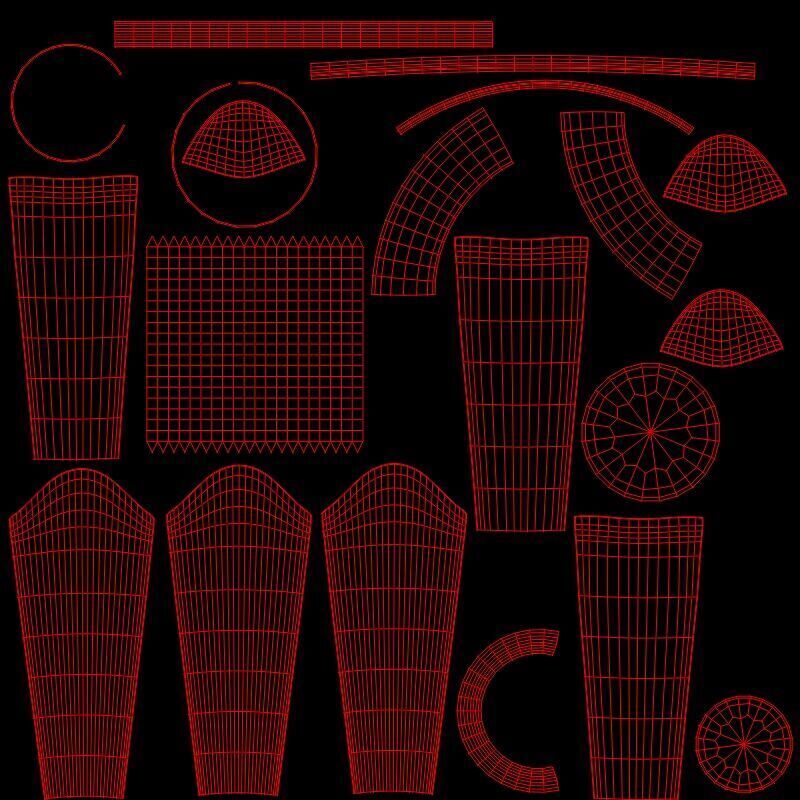 ICC Champions Trophy Low-poly 3D model_7