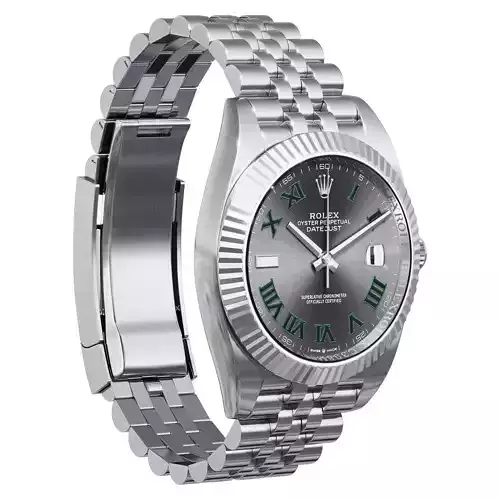 Rolex Datejust 41 steel 3D model