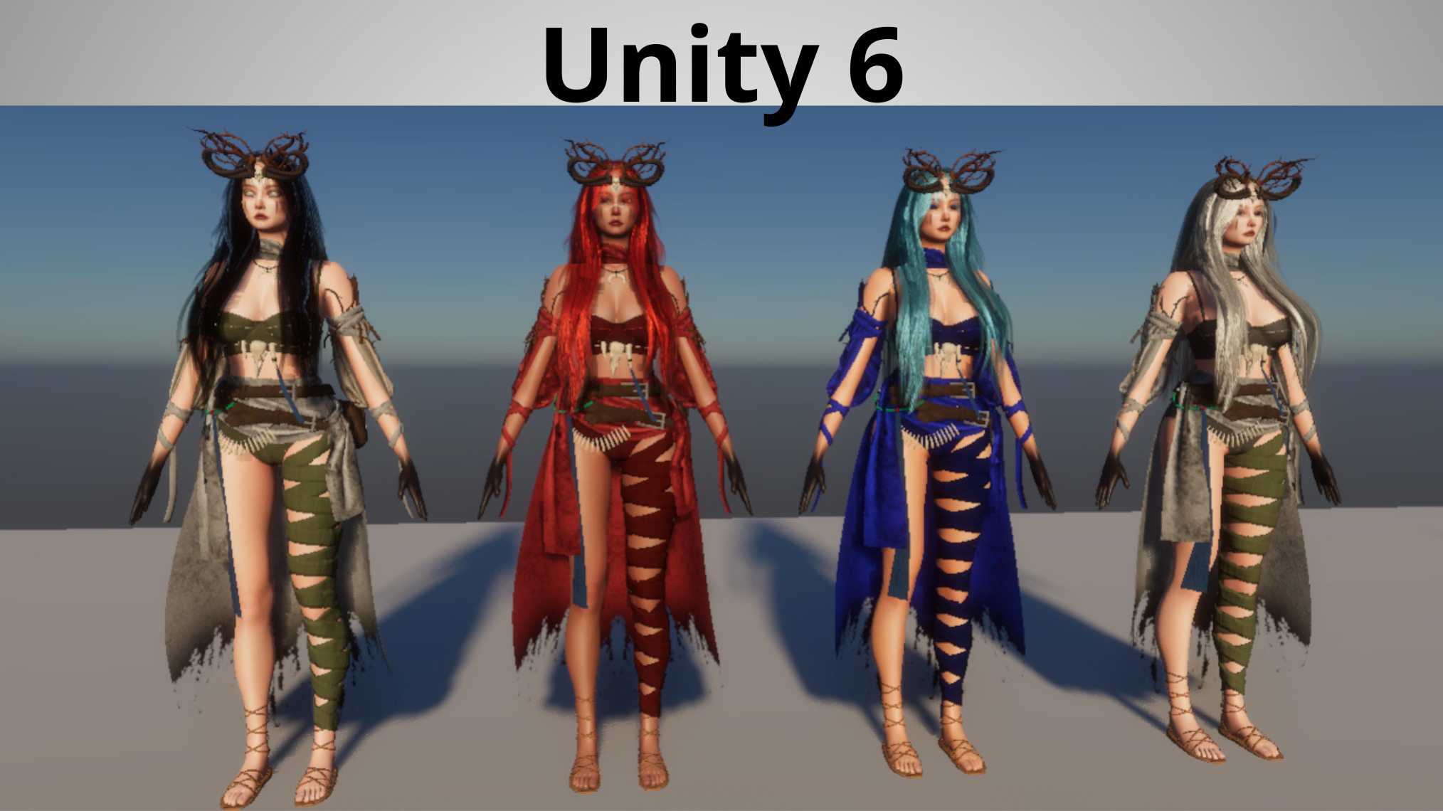 Necromancer - GameReady Low-poly 3D model_7