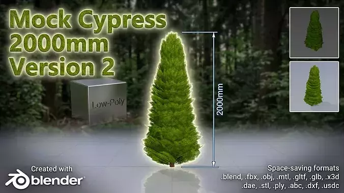 Mock cypress version-2 2000mm