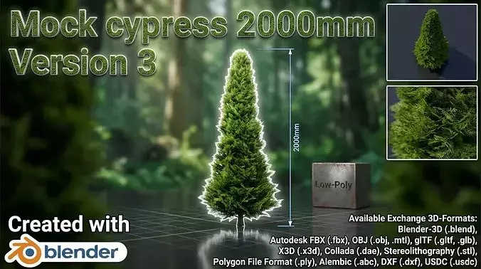 Mock cypress version-3 2000mm