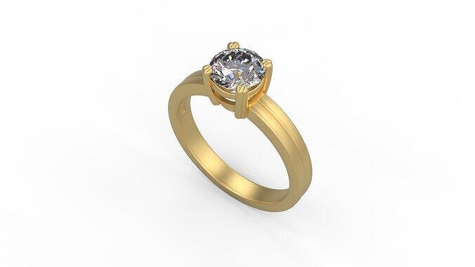 Women Solitaire 3356 3D print model