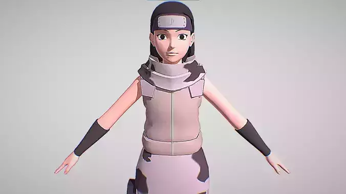 Kin Tsuchi - Ultimate Ninja Storm - Naruto Shippuden Low-poly 3D model