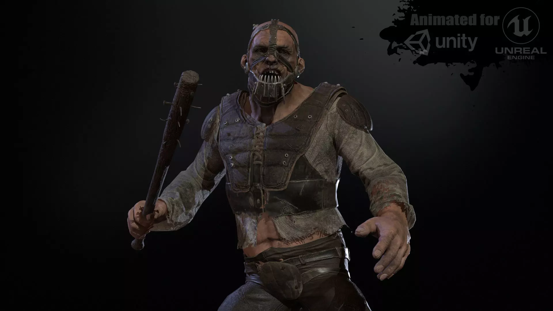 ManiacFrank Low-poly 3D model