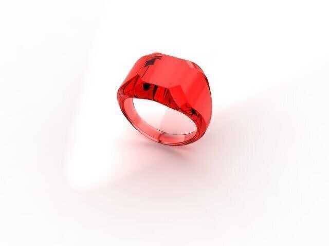 Unisex ring 3D print model