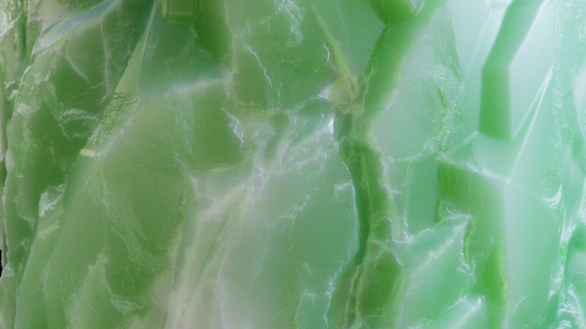 Seamless Green Quartz PBR Material Textures Texture_2