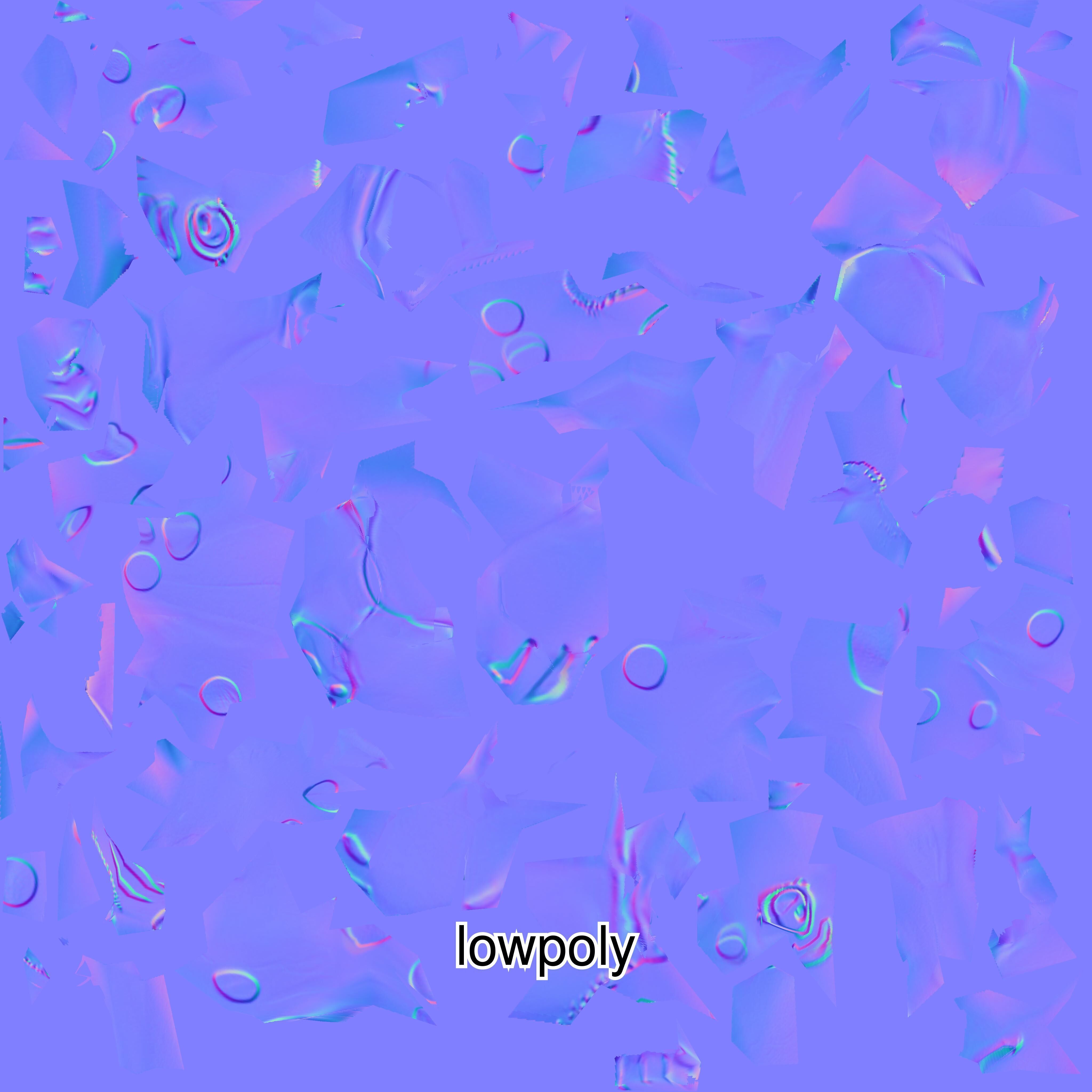 Cartoon Dalmatian Dog 3D Character Model Low-poly 3D model_2