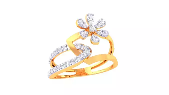 Women Ring MTL 3dm STL OBJ FBX Details