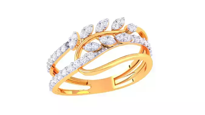  Women Ring MTL 3dm STL OBJ FBX Details