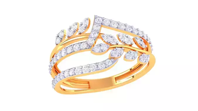 Women Ring MTL 3dm STL OBJ FBX Details