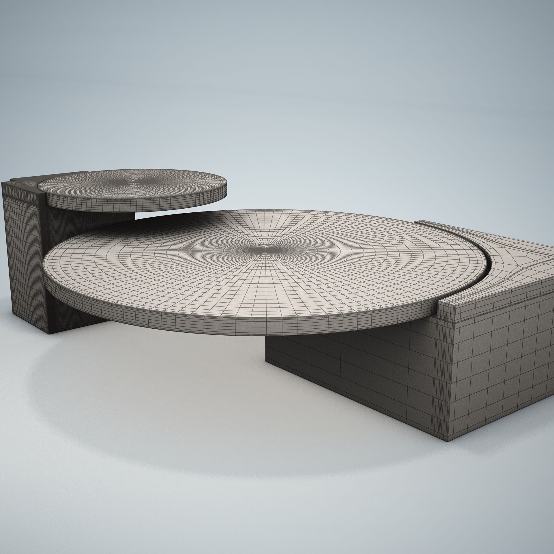 Japan coffe table 3D model_14