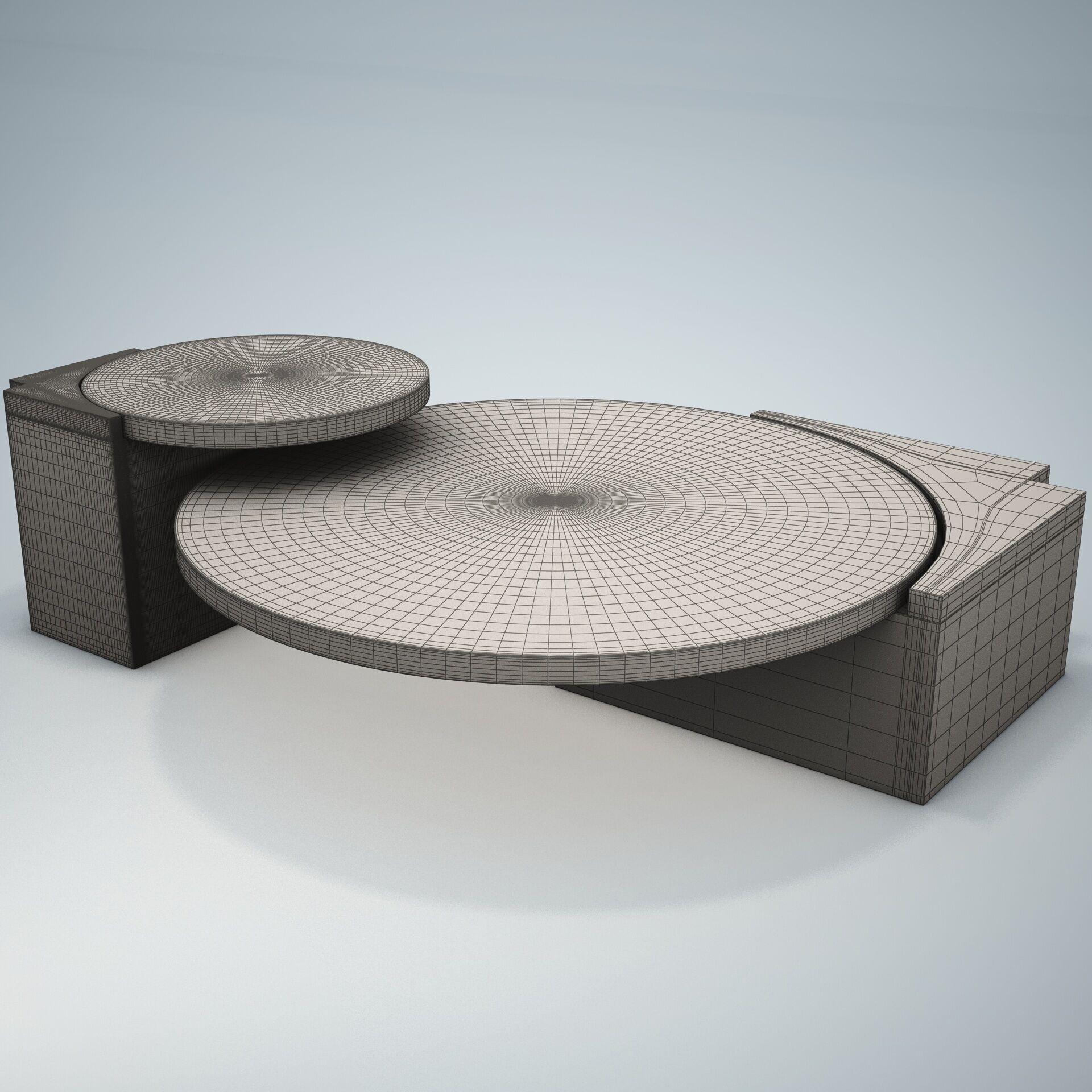 Japan coffe table 3D model_13