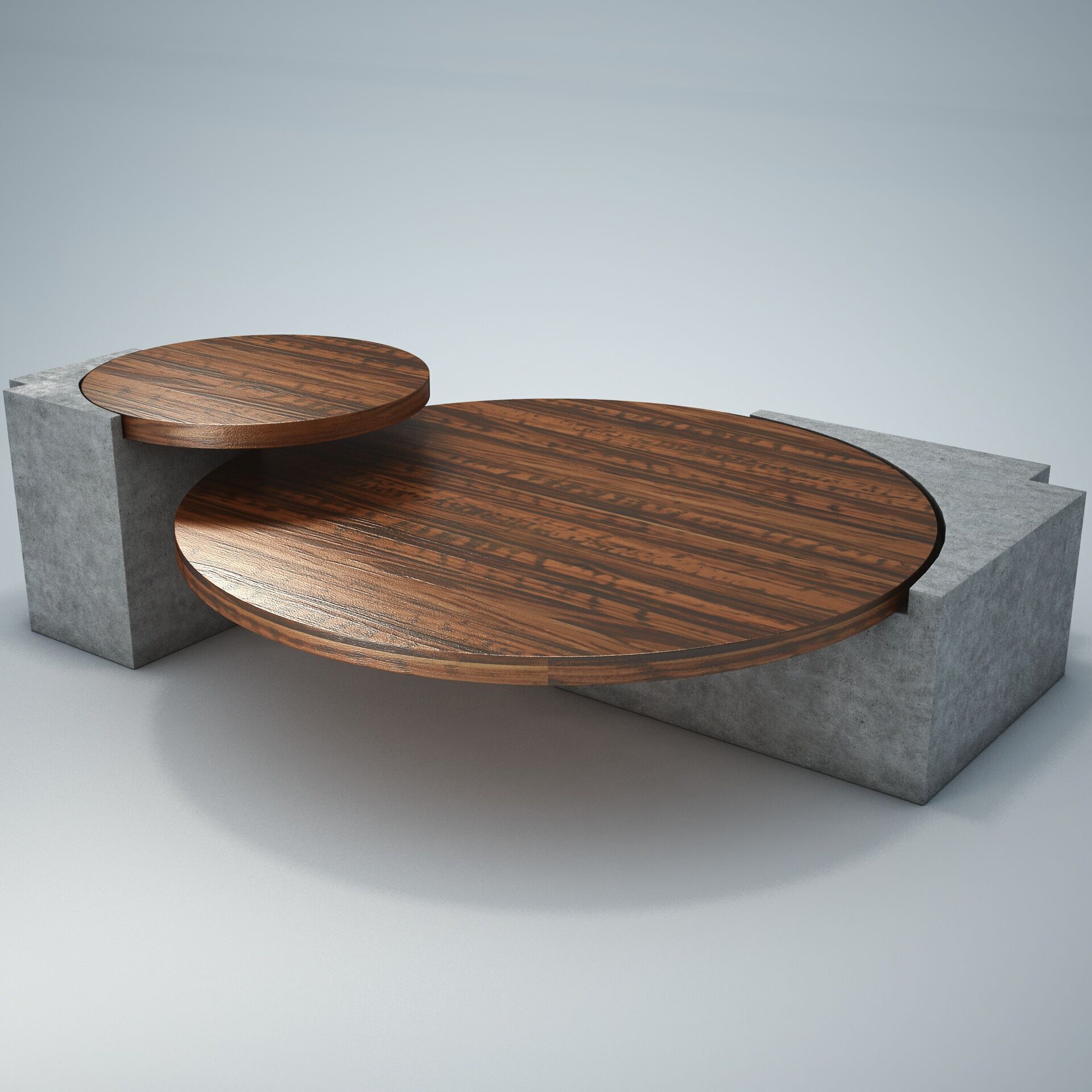 Japan coffe table 3D model_3