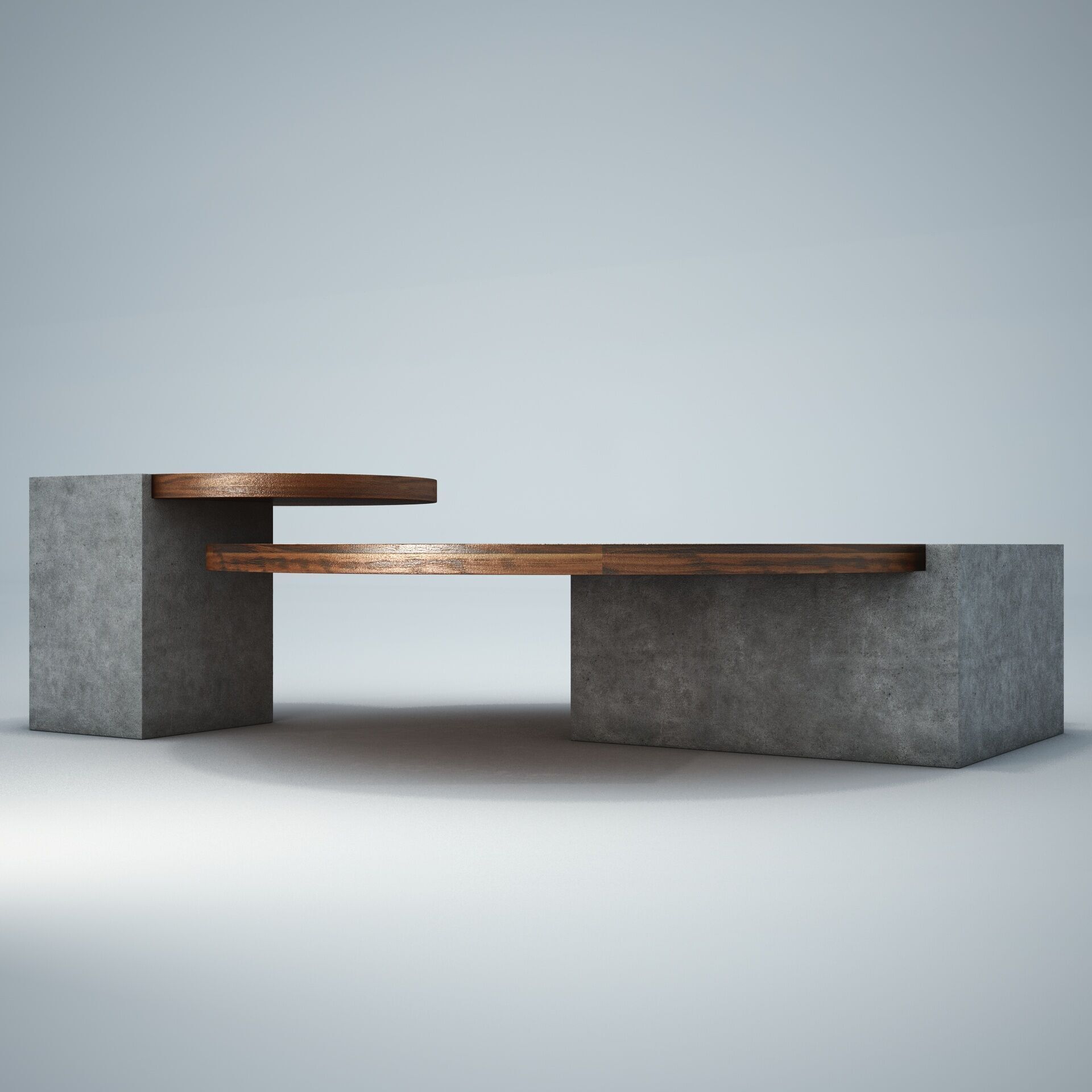 Japan coffe table 3D model_9