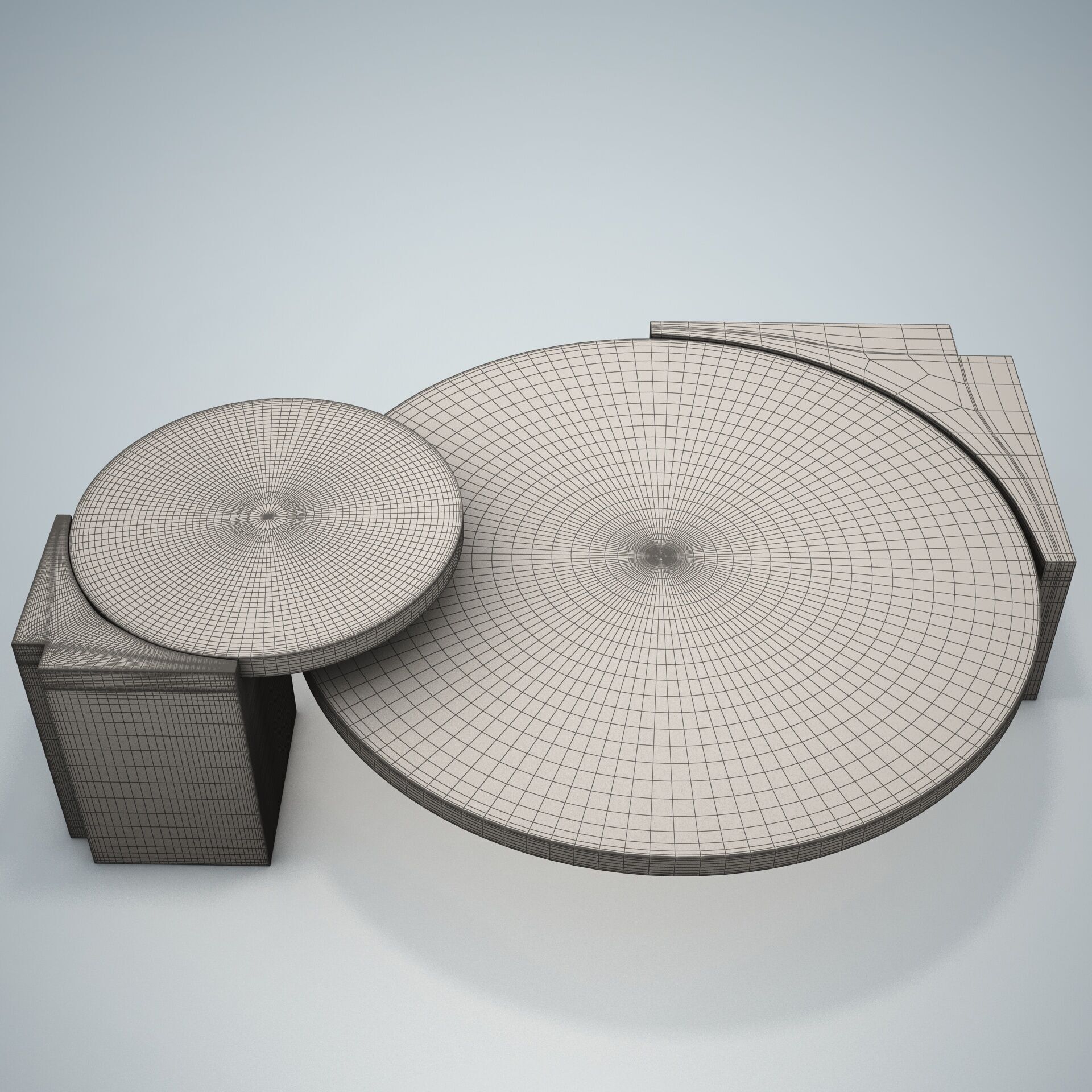 Japan coffe table 3D model_18