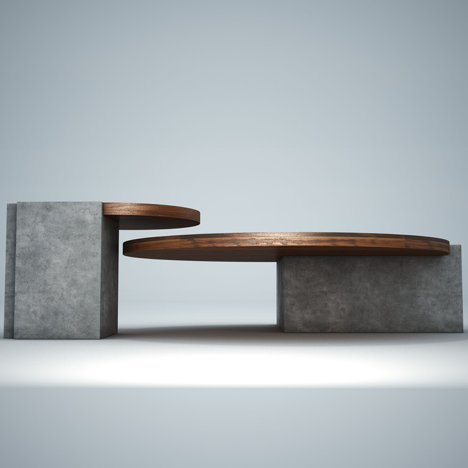 Japan coffe table 3D model_6