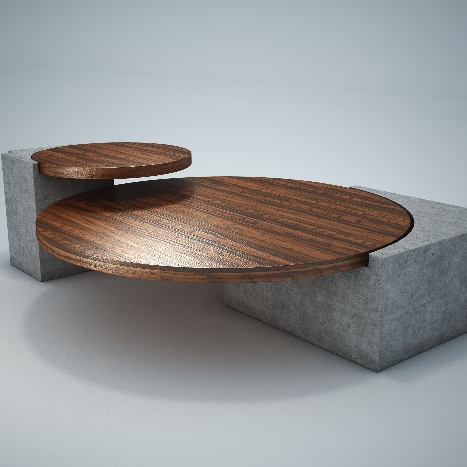 Japan coffe table 3D model_4