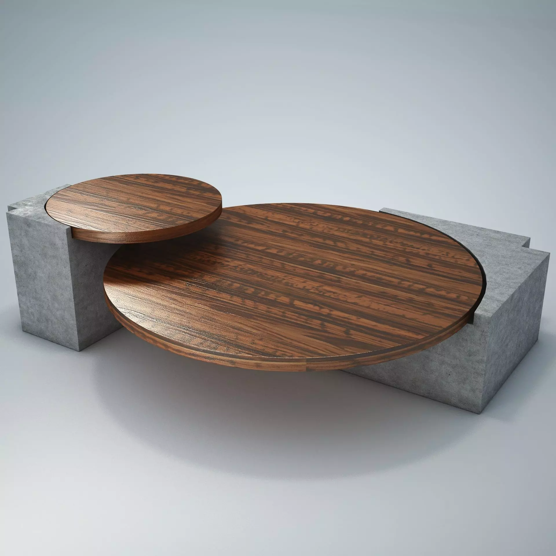 Japan coffe table 3D model_0