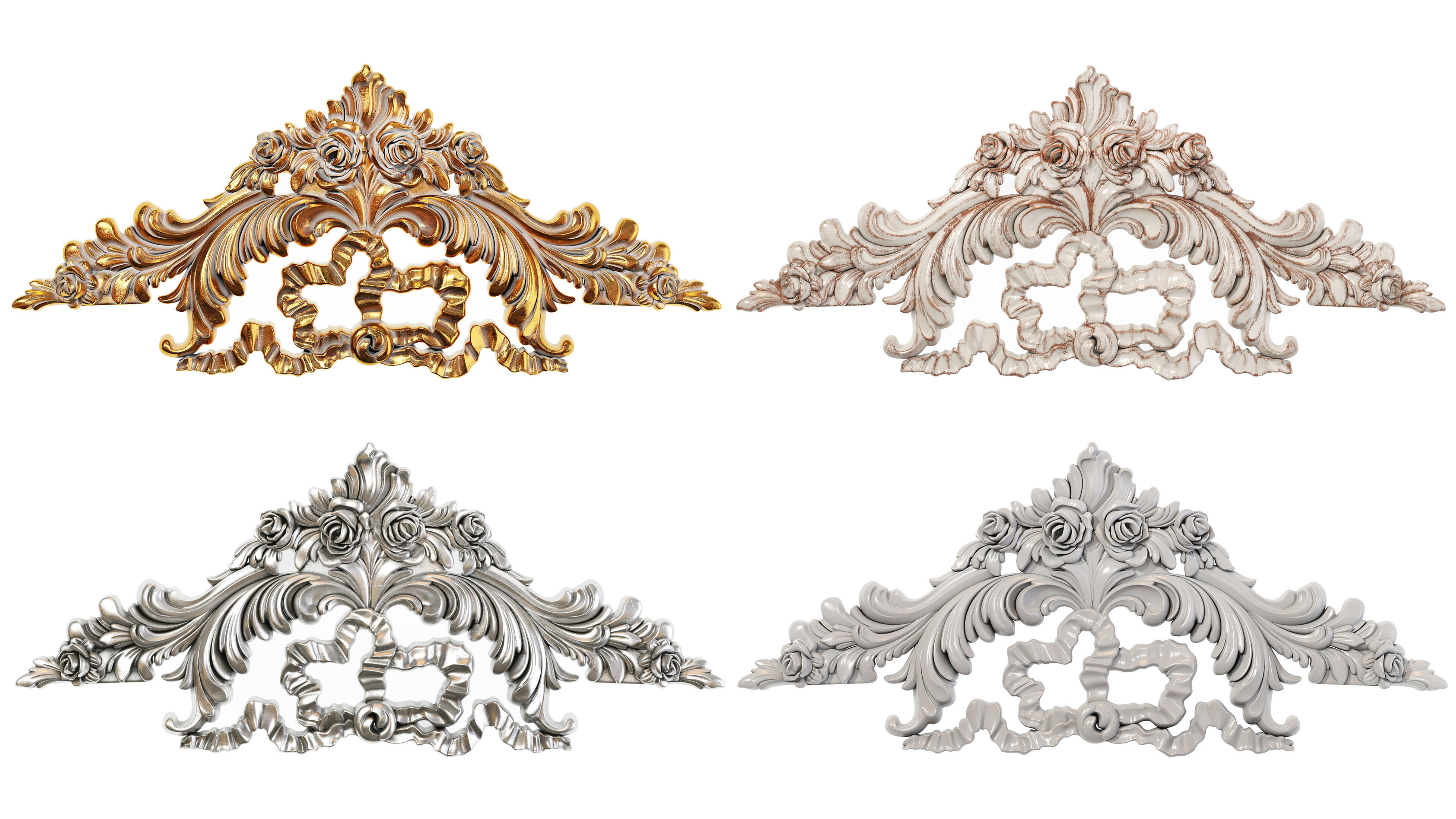 Classic carved 239 3D model_6