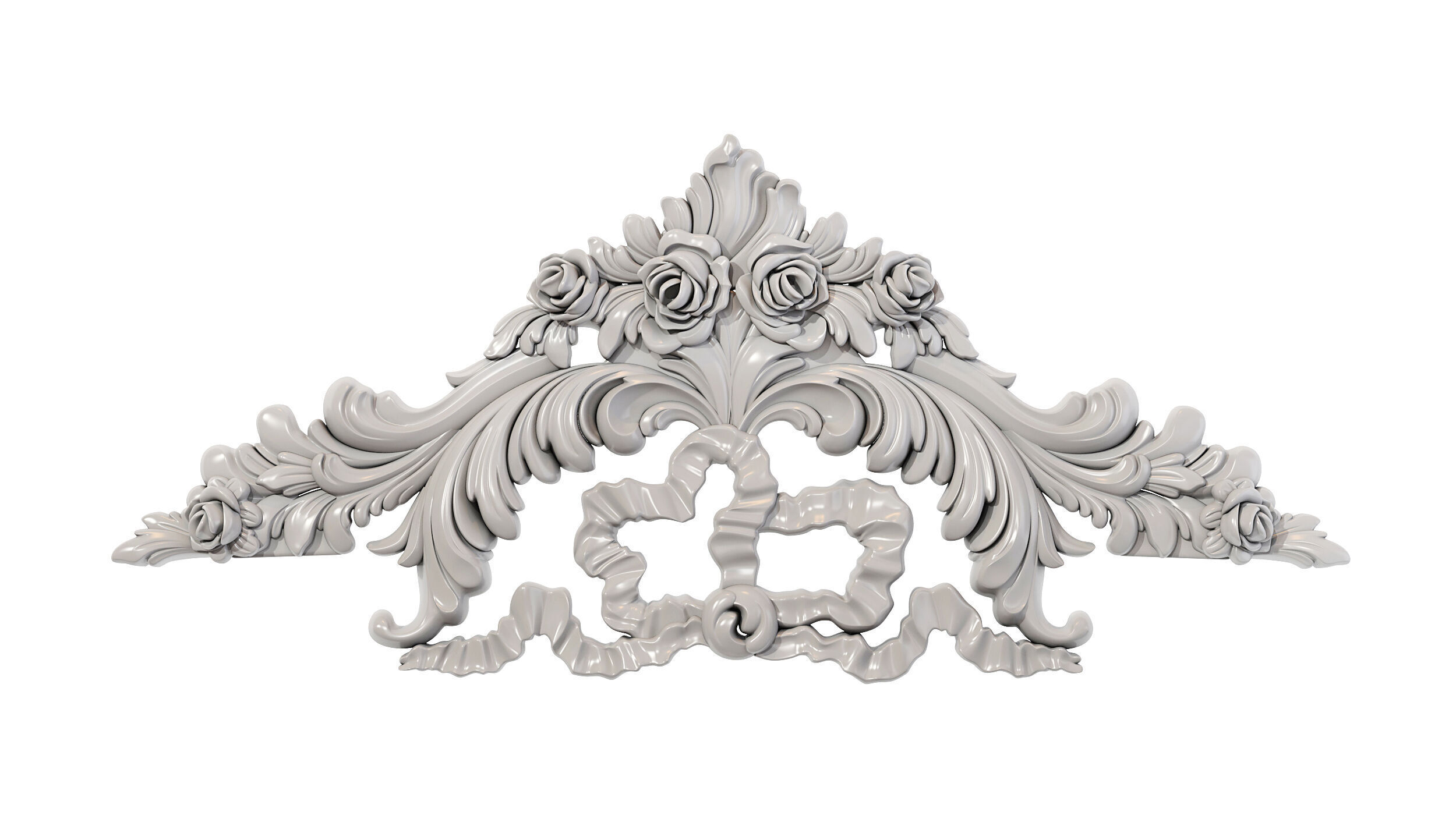 Classic carved 239 3D model_7