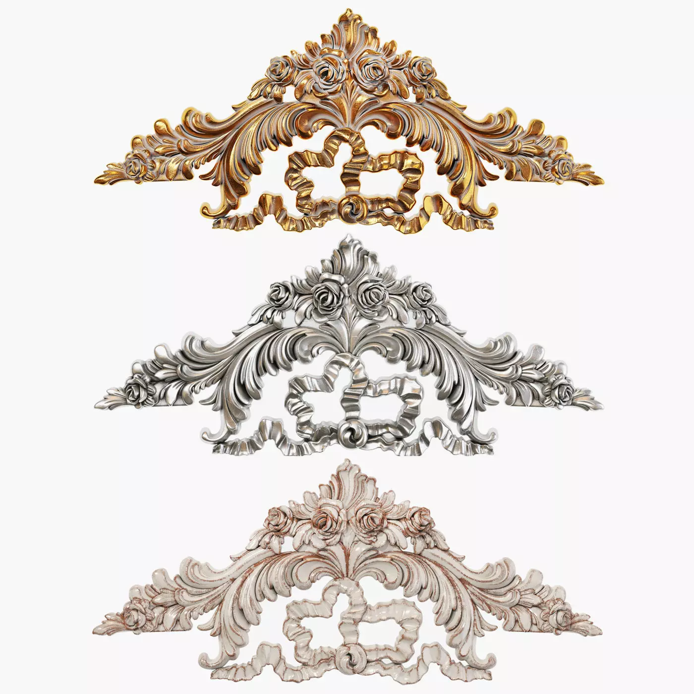 Classic carved 239 3D model_0