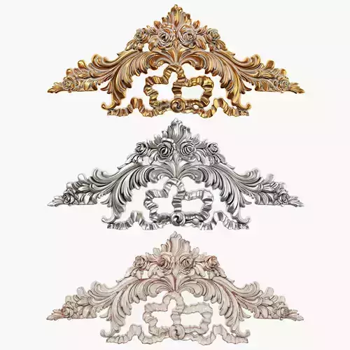 Classic carved 239 3D model