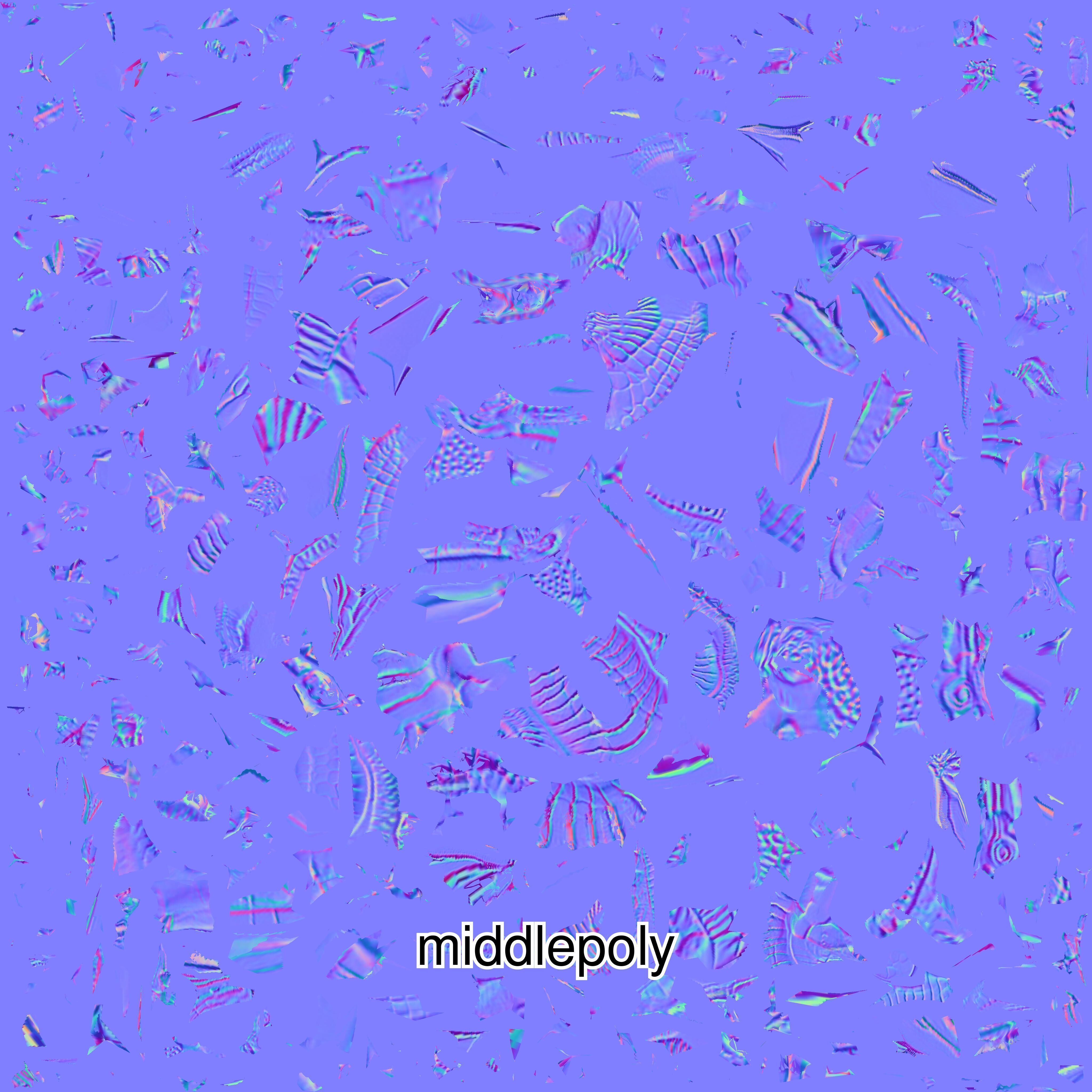 Fantasy Dragon Crystal Sculpture 3D Model Low-poly 3D model_18