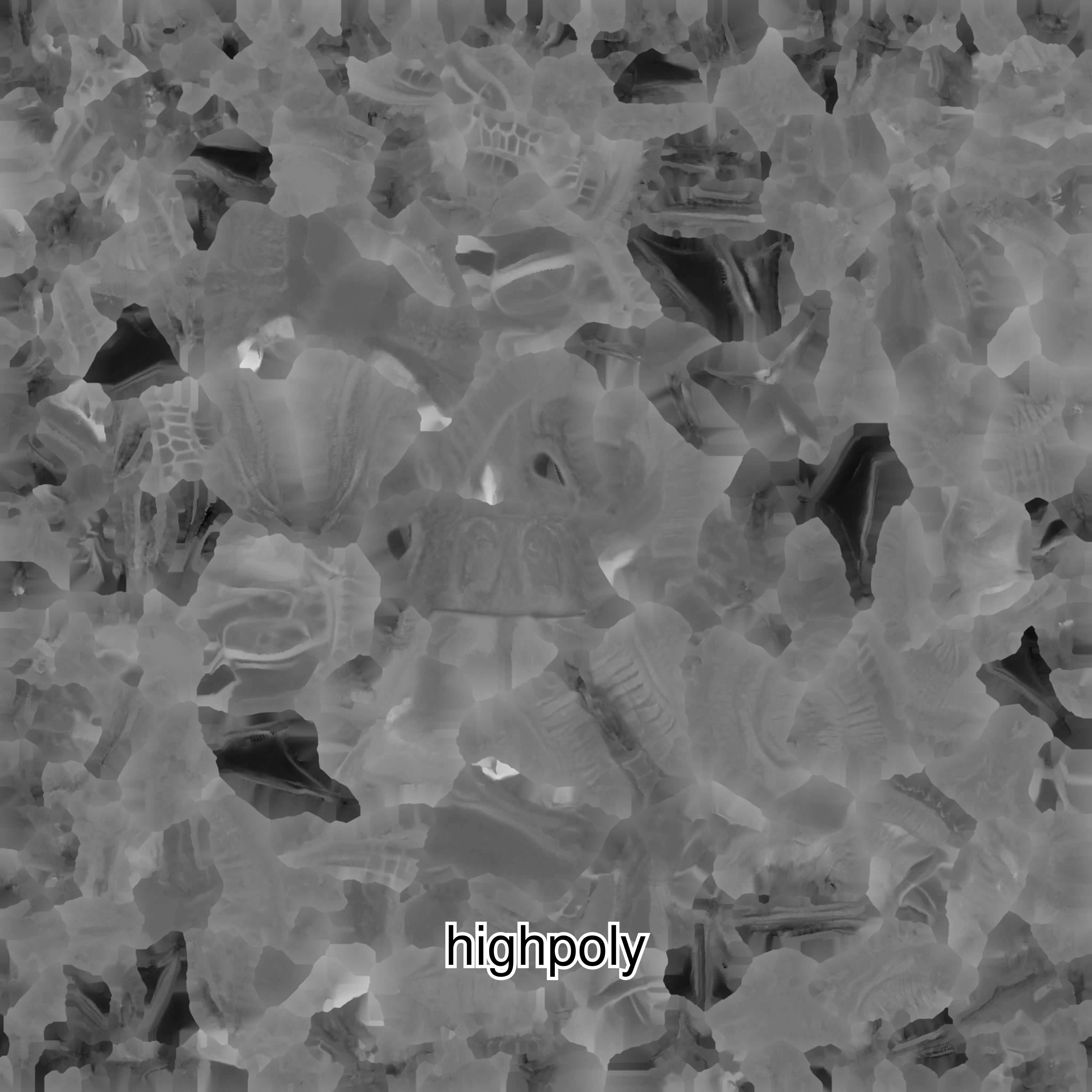 Fantasy Dragon Crystal Sculpture 3D Model Low-poly 3D model_51