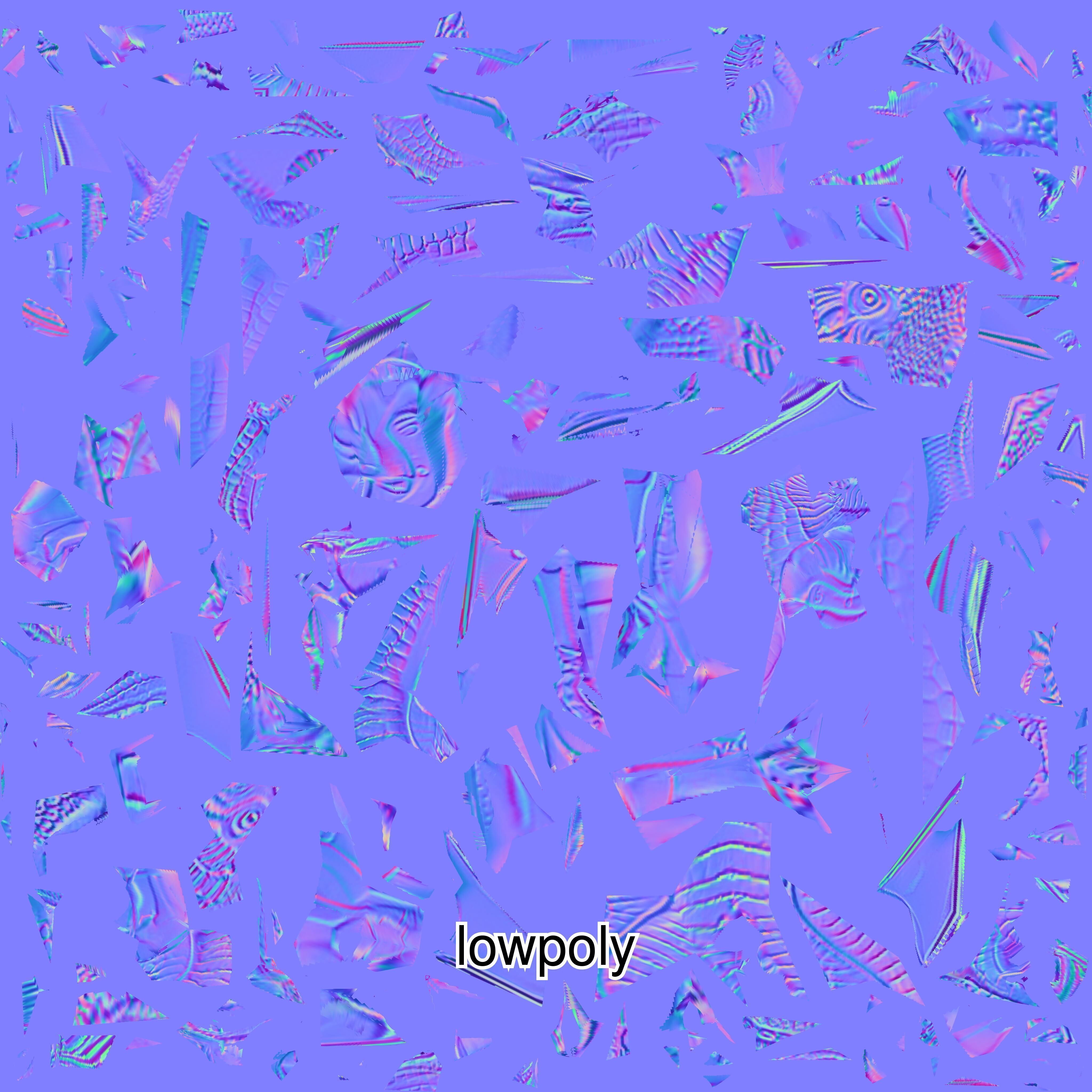 Fantasy Dragon Crystal Sculpture 3D Model Low-poly 3D model_1