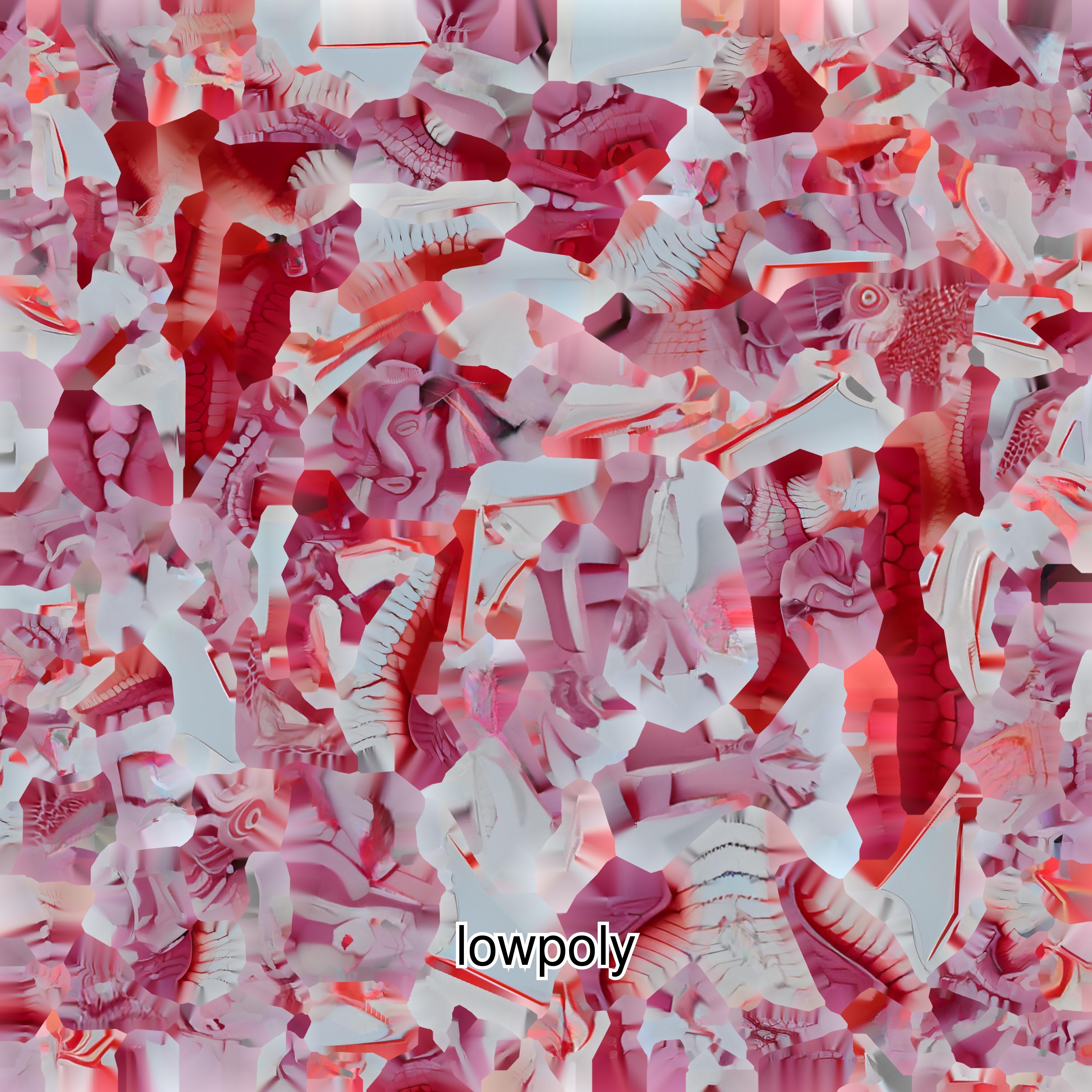 Fantasy Dragon Crystal Sculpture 3D Model Low-poly 3D model_12