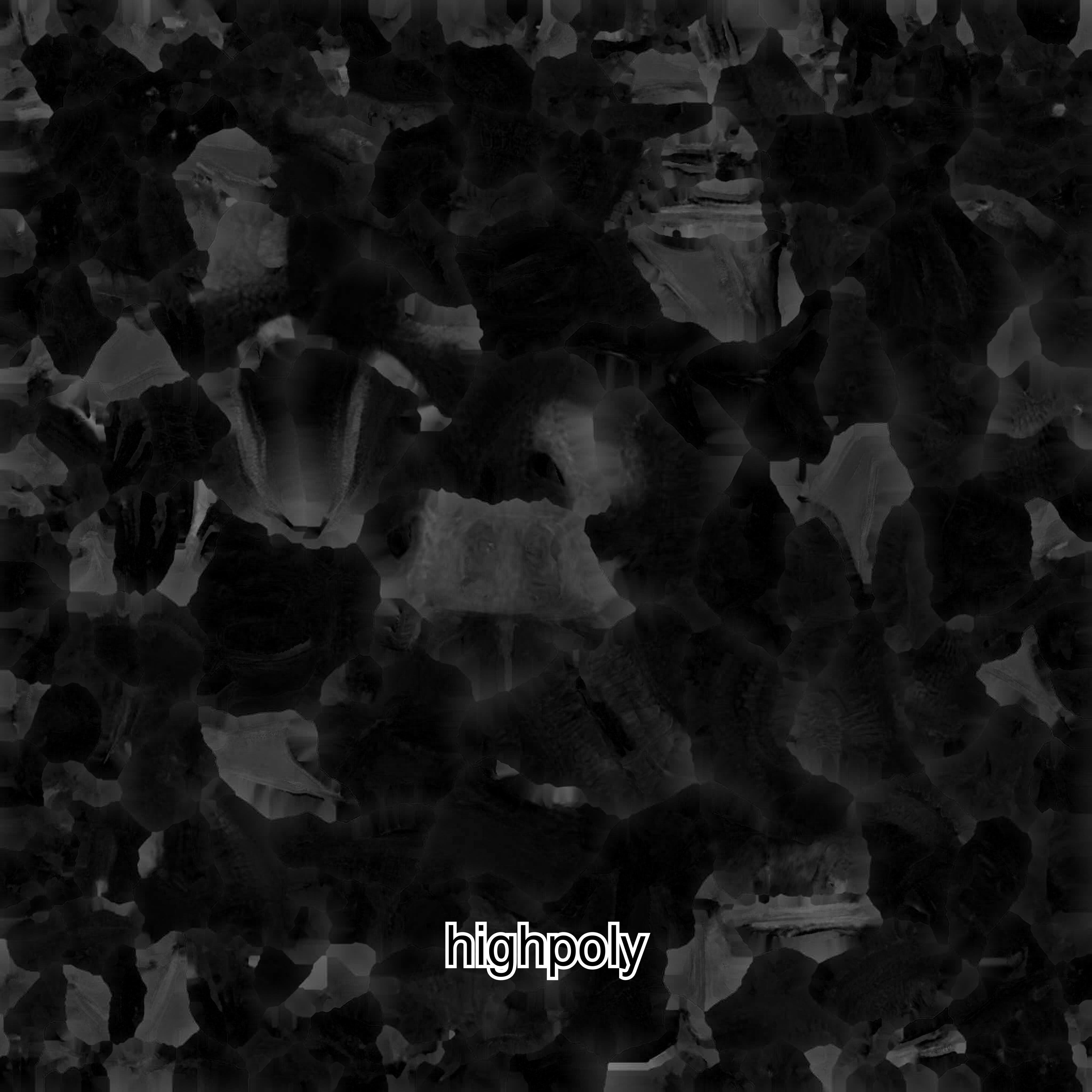 Fantasy Dragon Crystal Sculpture 3D Model Low-poly 3D model_37