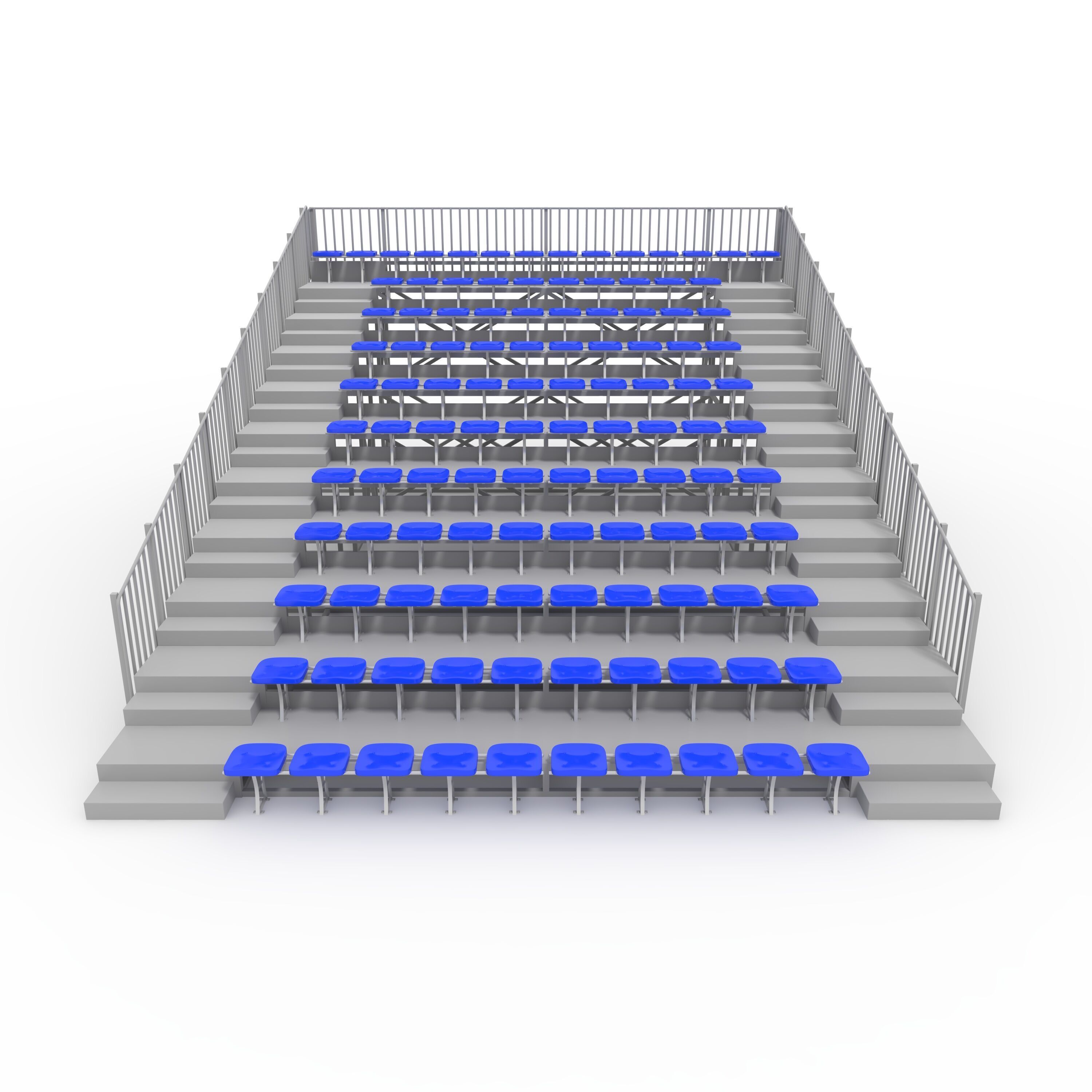 Bleachers 28 3D model_2
