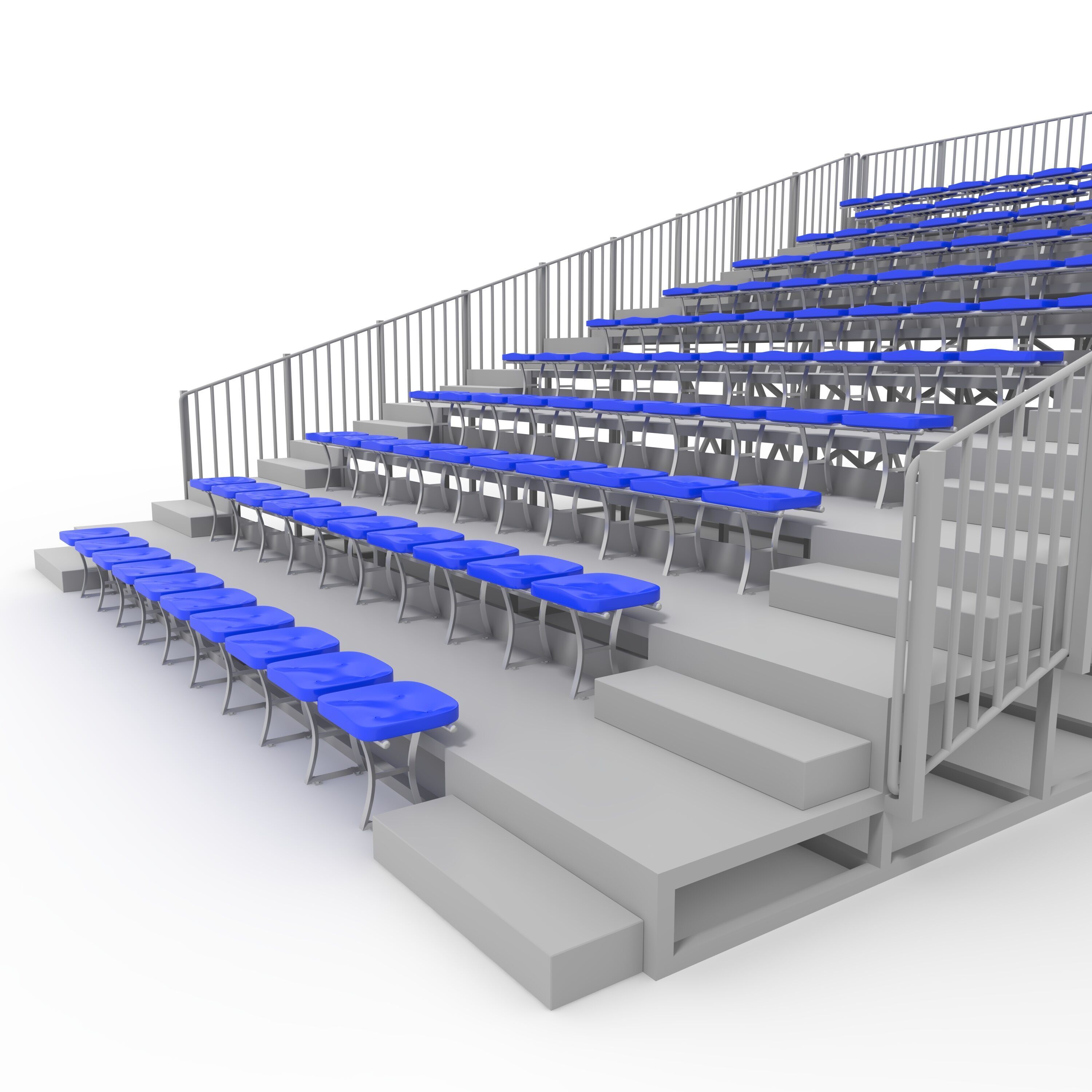 Bleachers 28 3D model_20