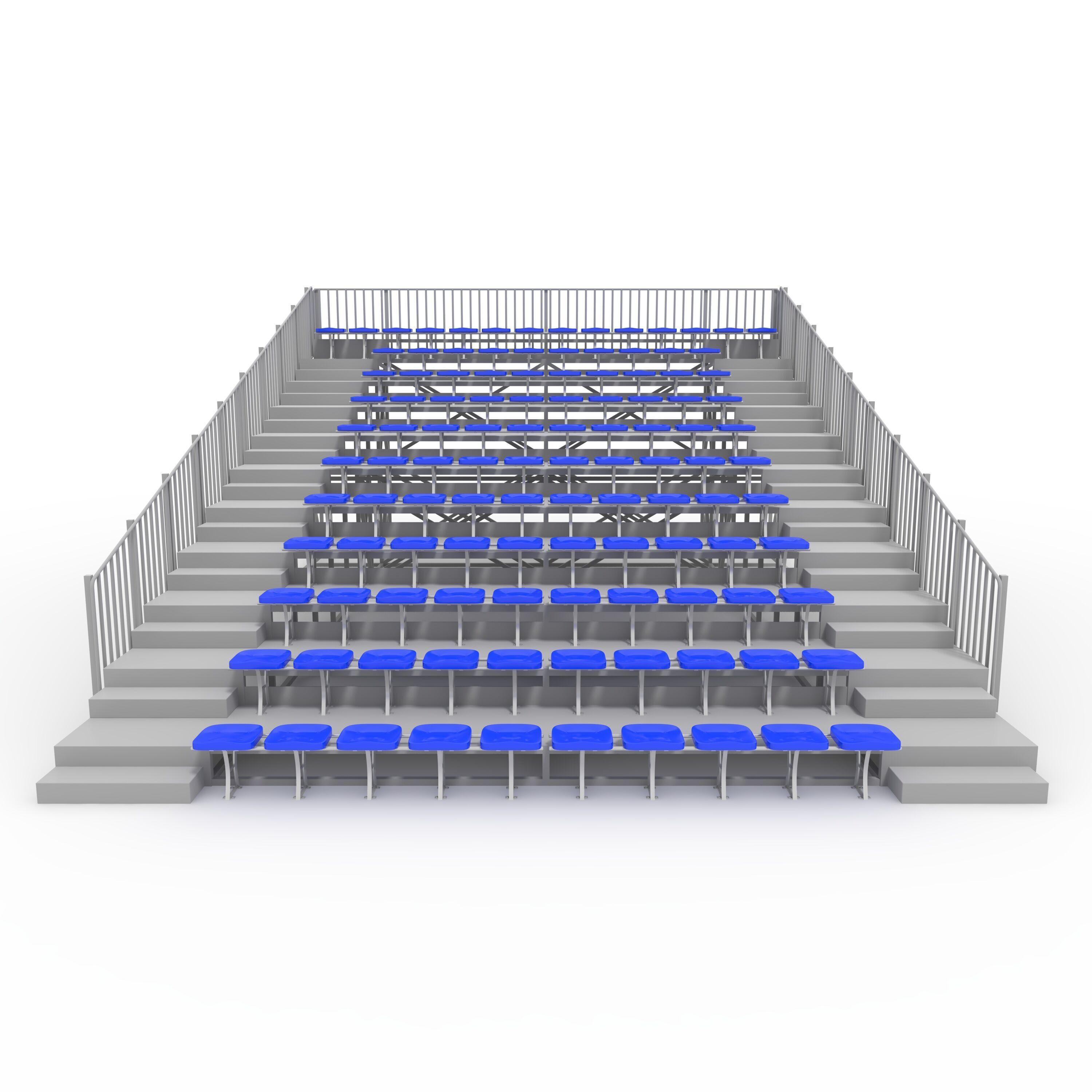 Bleachers 28 3D model_10