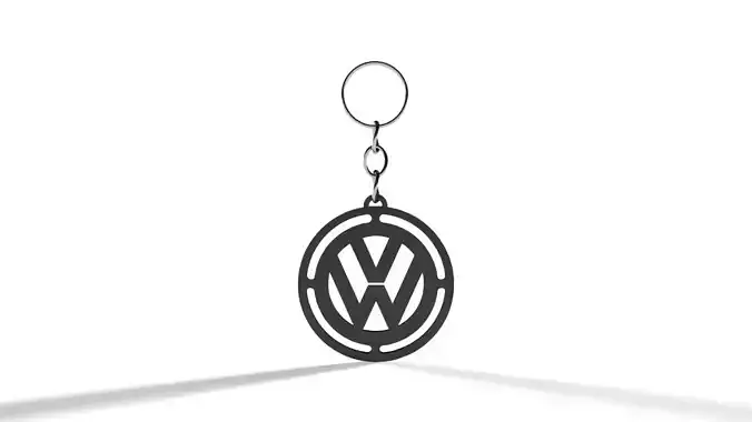 VW Keychain 3D print model