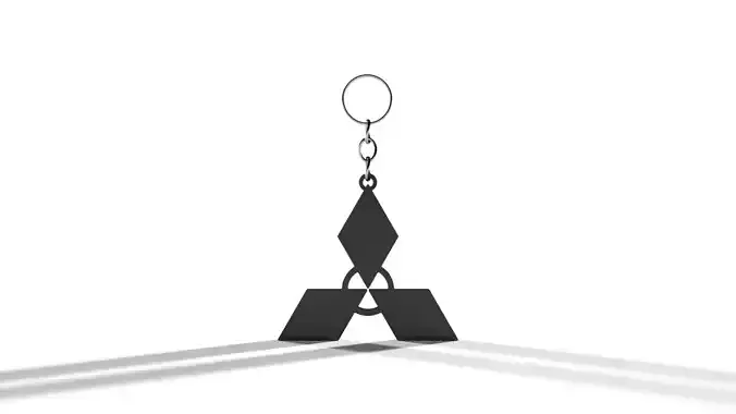 Mitsubishi Keychain