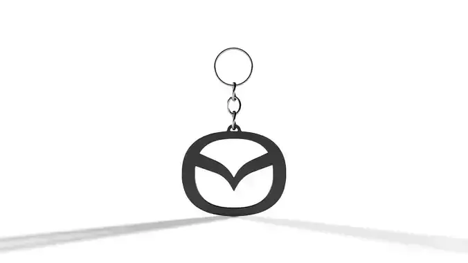 Mazda Keychain 3D print model