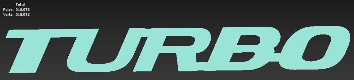 The Sticker 3D model | CGTrader