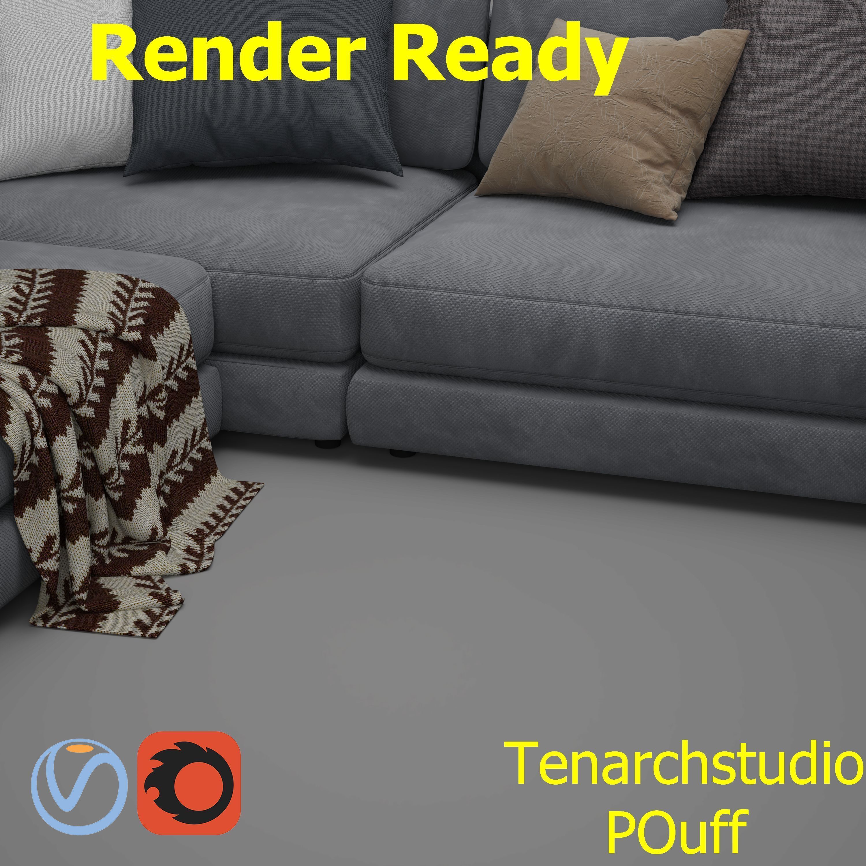 tenarchstudio  blanche katarina sectional sofa render ready 3D model_42