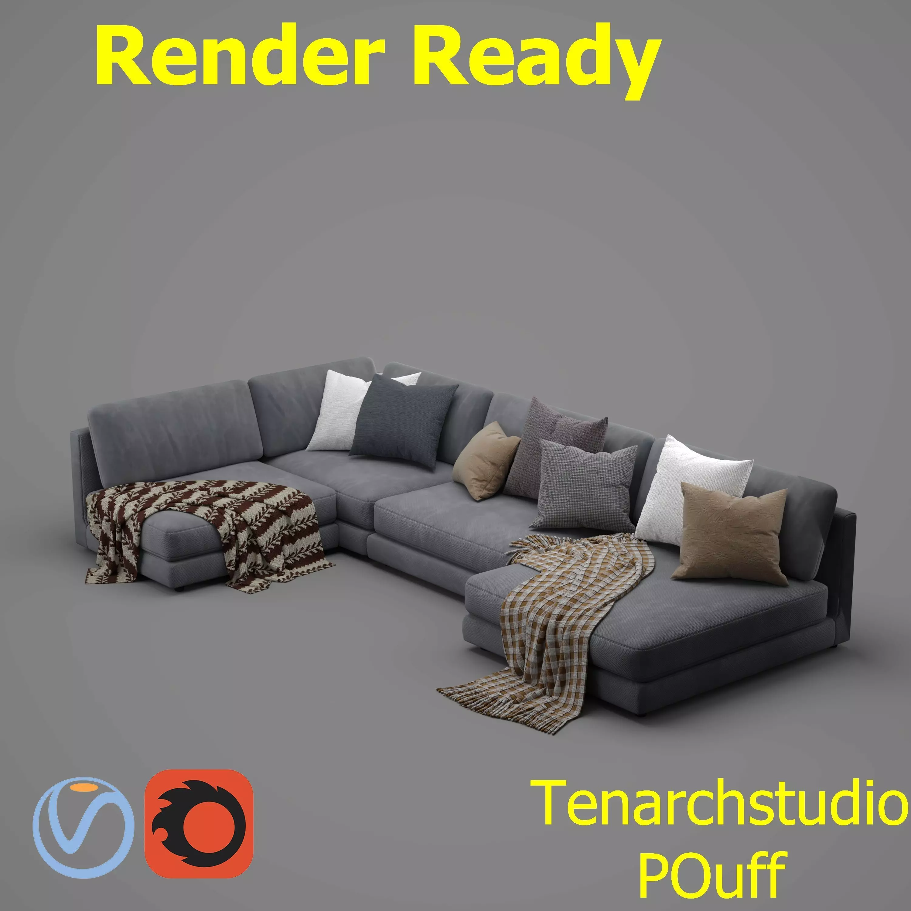 tenarchstudio  blanche katarina sectional sofa render ready 3D model_0