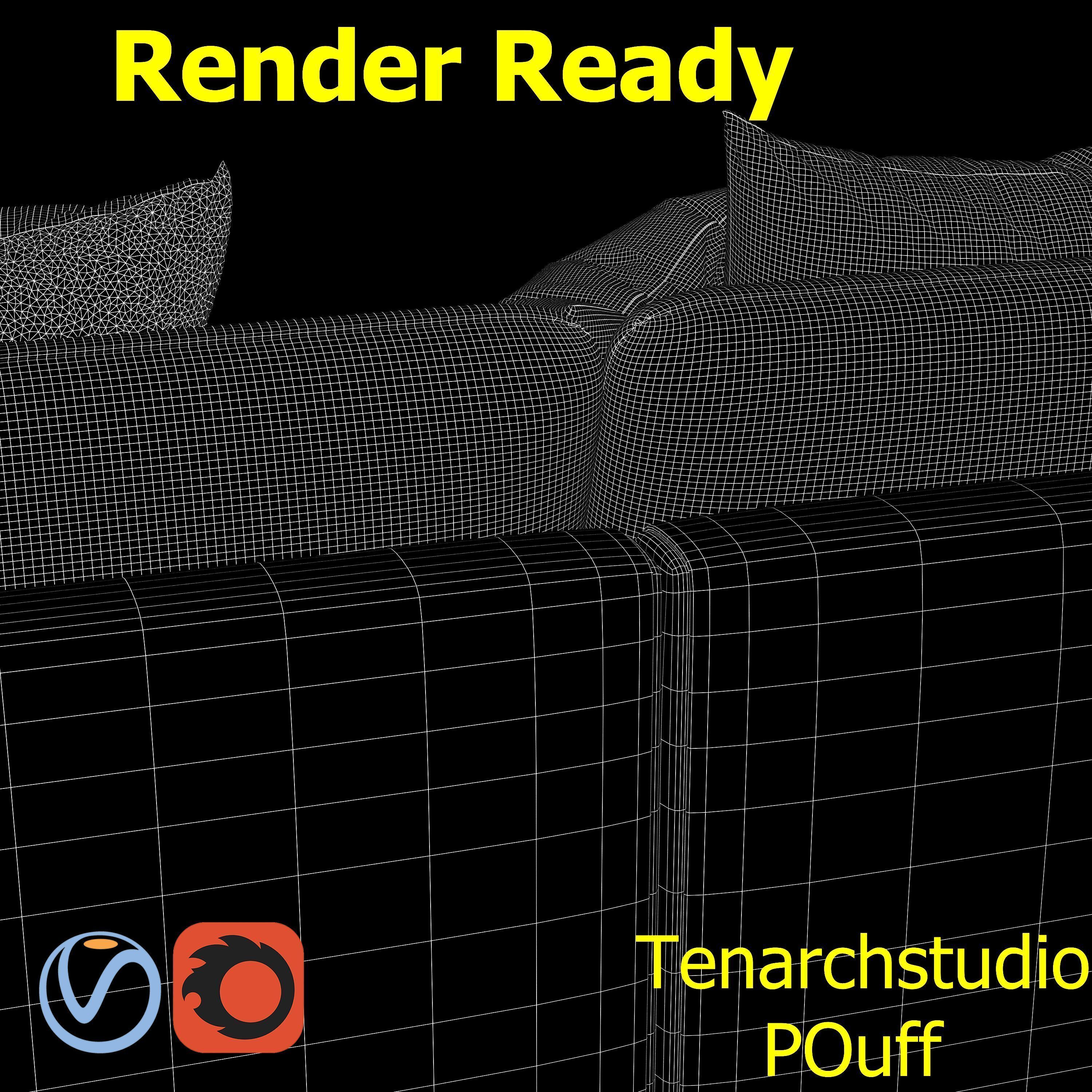 tenarchstudio  blanche katarina sectional sofa render ready 3D model_34
