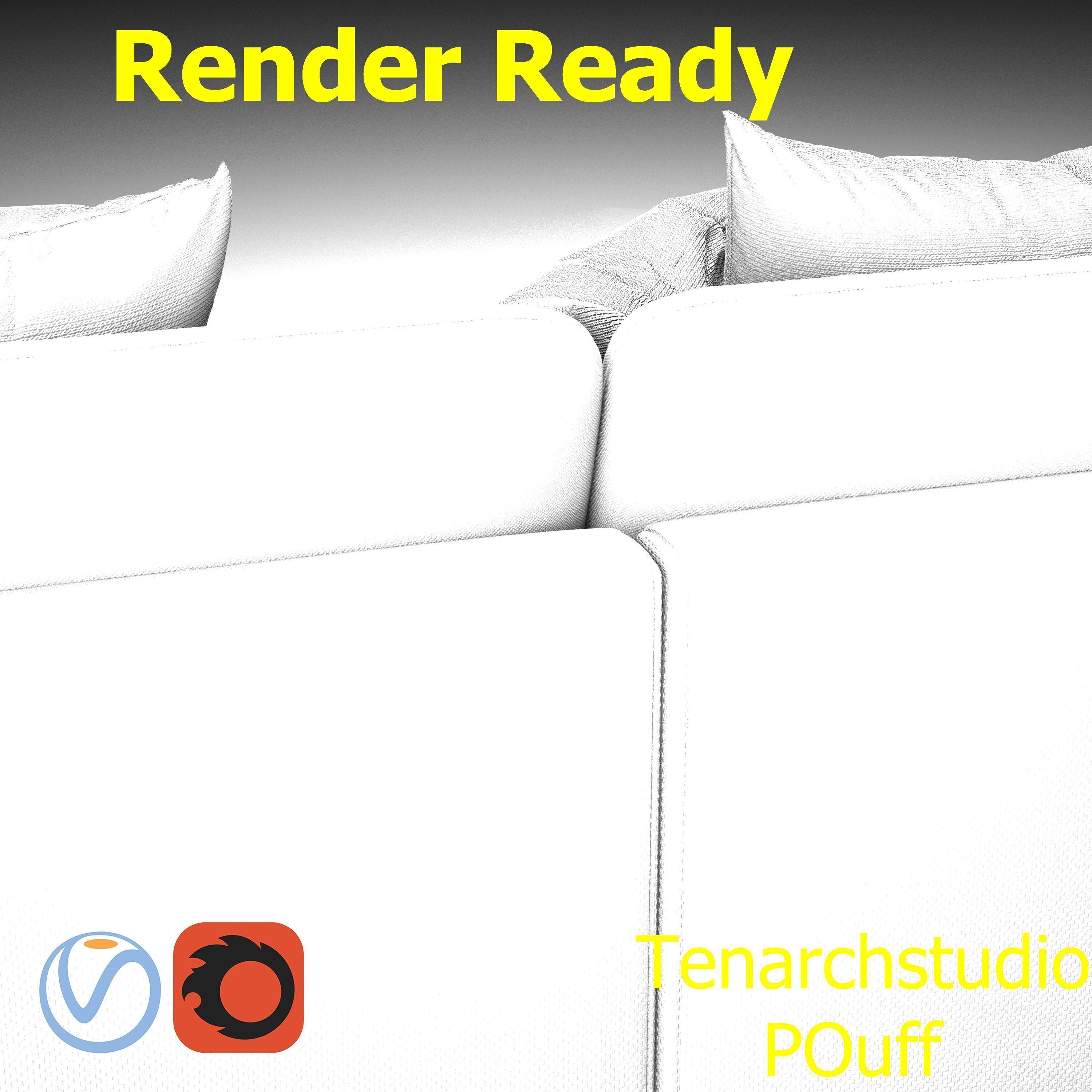 tenarchstudio  blanche katarina sectional sofa render ready 3D model_35