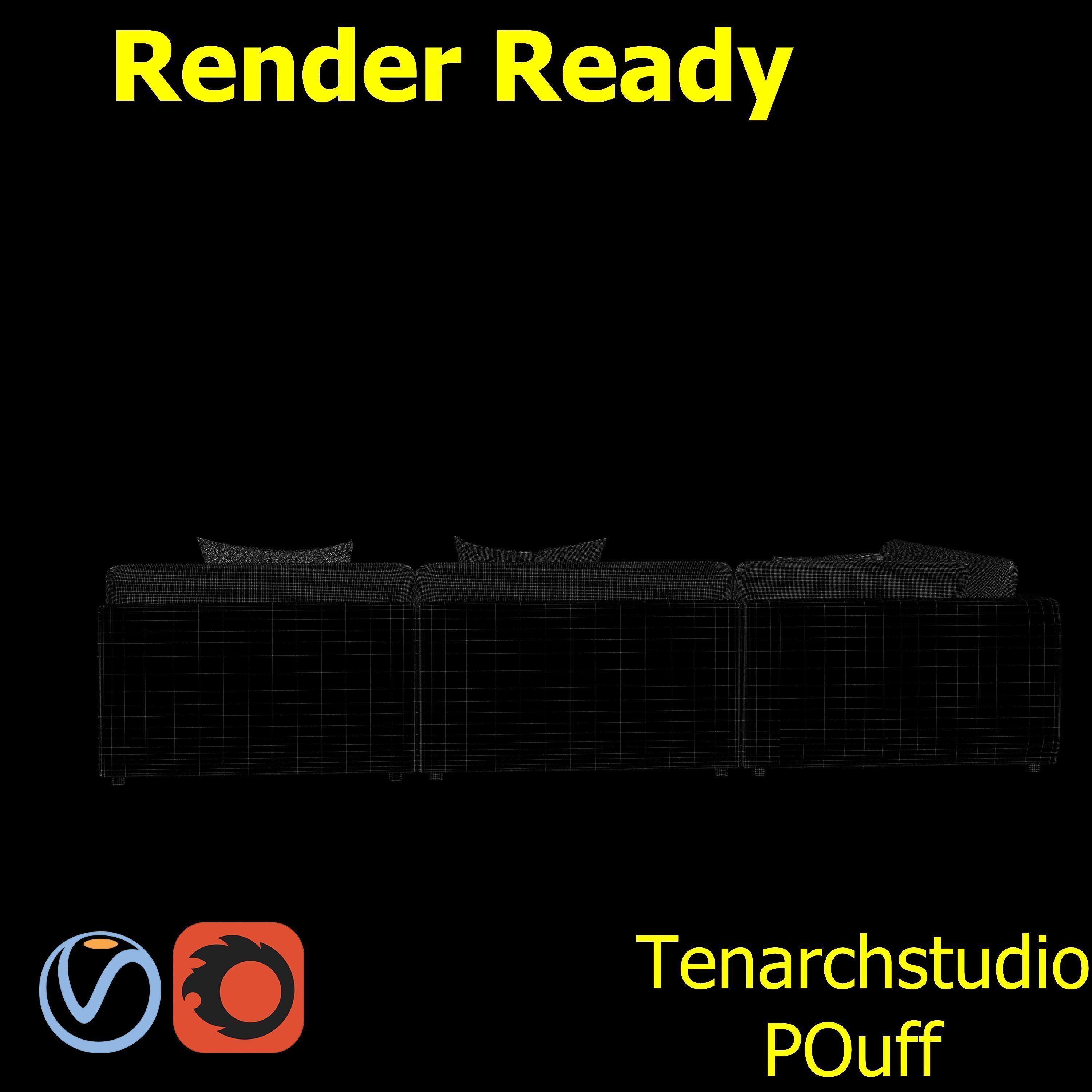 tenarchstudio  blanche katarina sectional sofa render ready 3D model_25