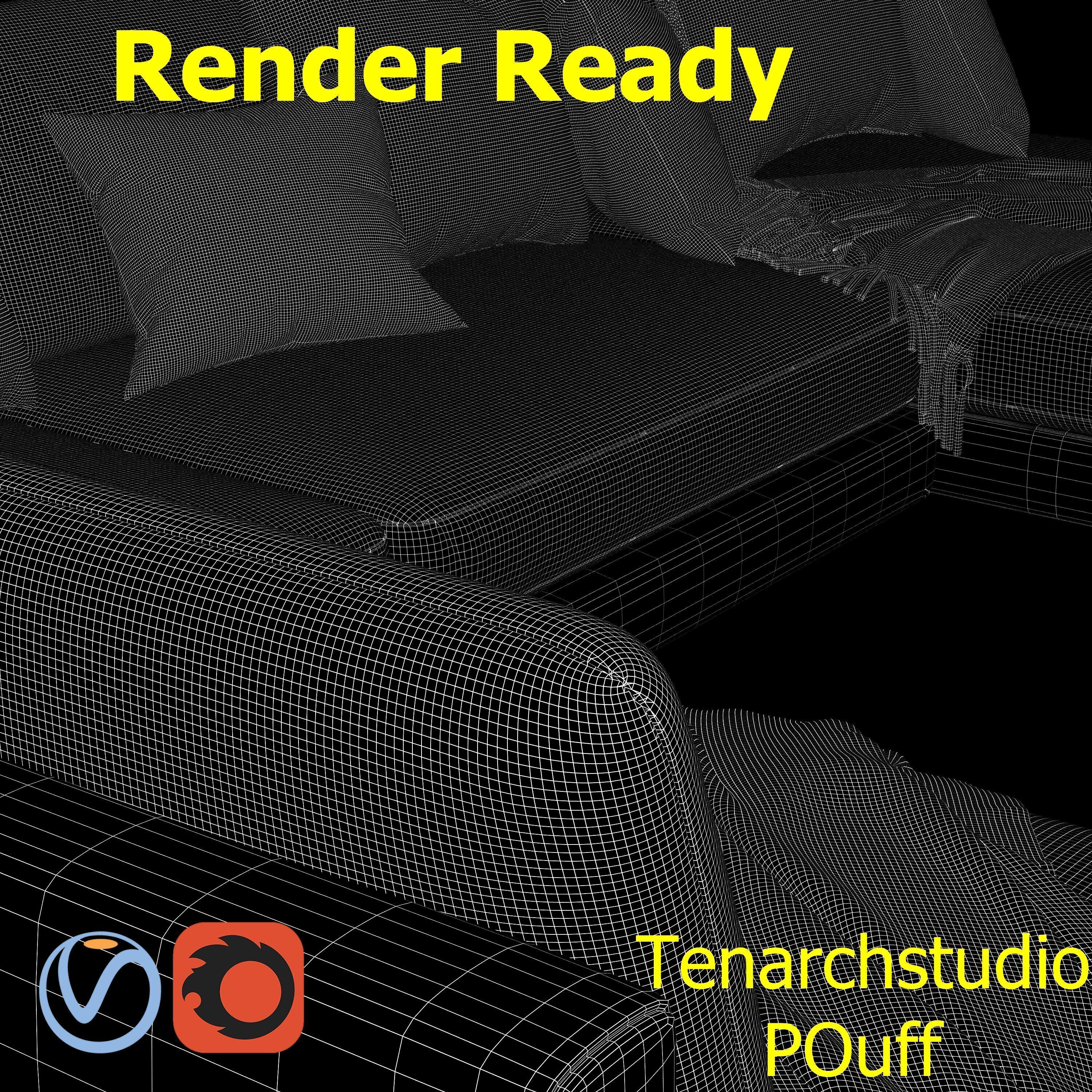 tenarchstudio  blanche katarina sectional sofa render ready 3D model_40