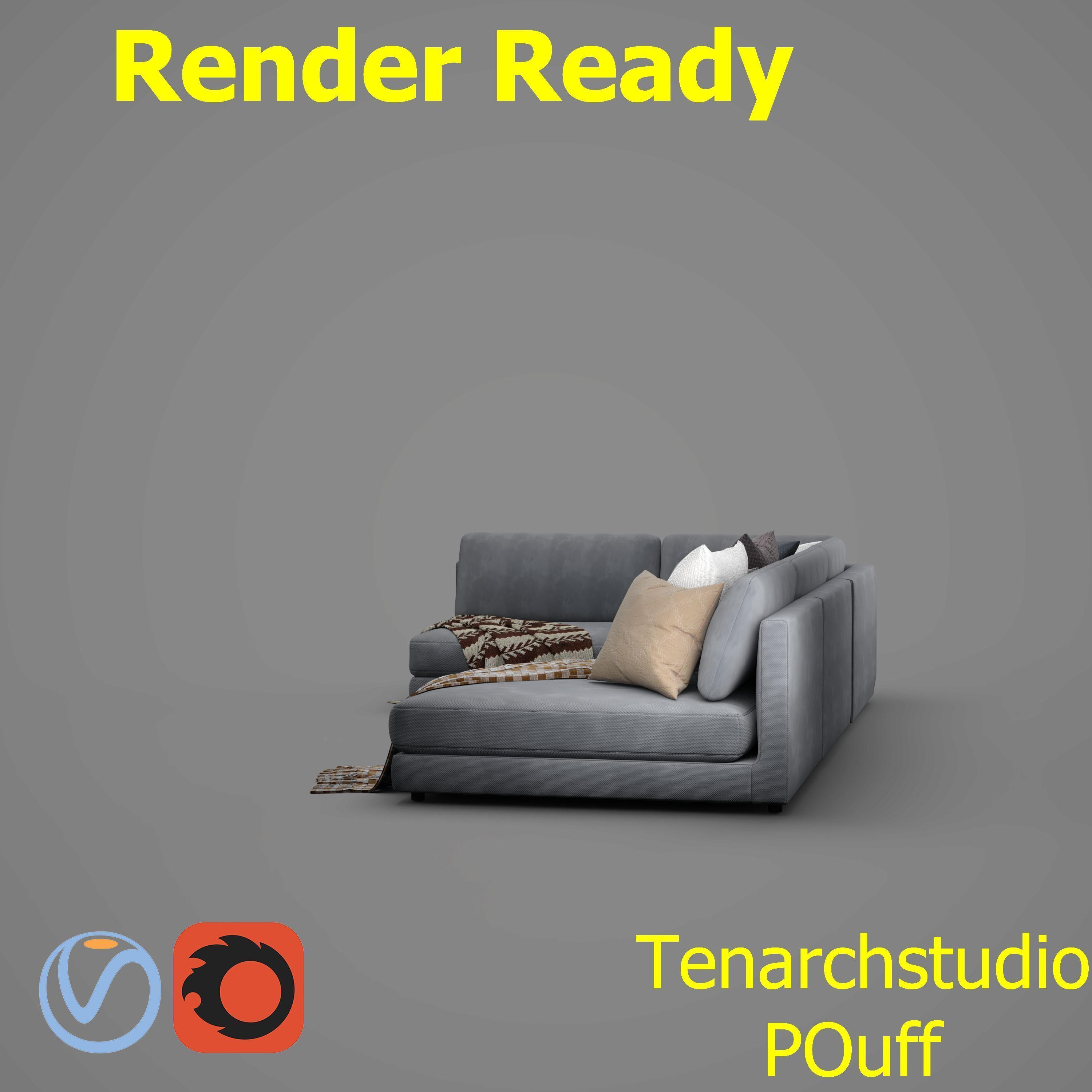 tenarchstudio  blanche katarina sectional sofa render ready 3D model_21