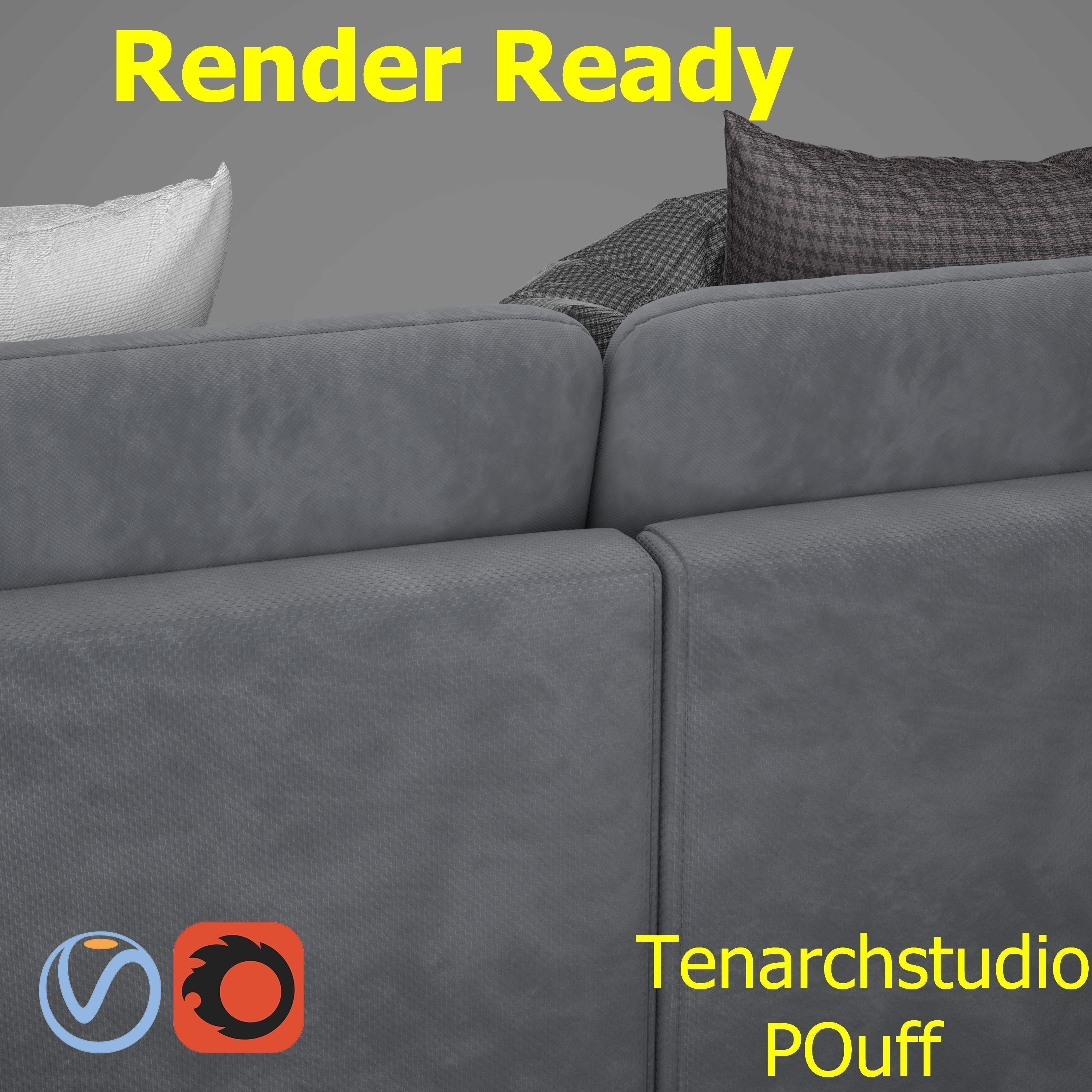 tenarchstudio  blanche katarina sectional sofa render ready 3D model_33